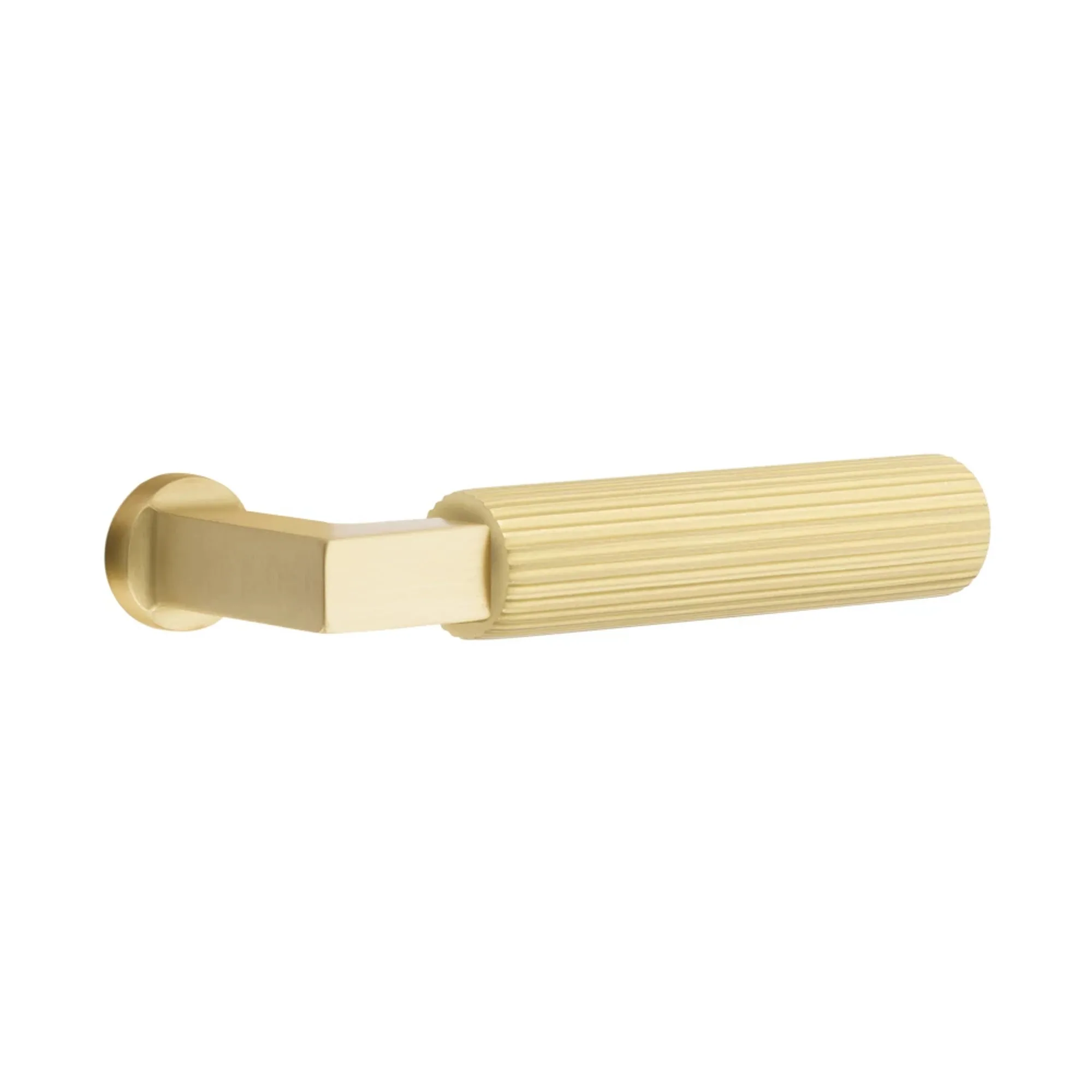 L-Square Straight Knurled Lever