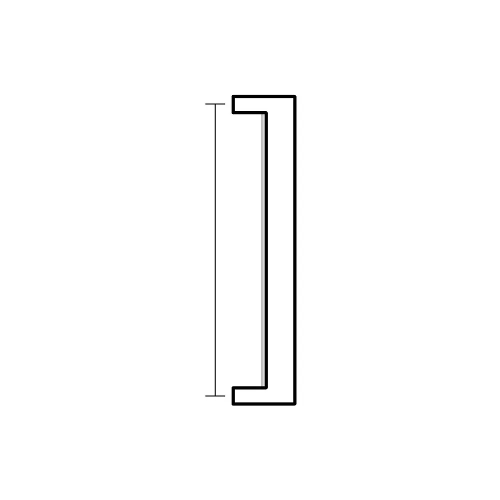 3″ center to center