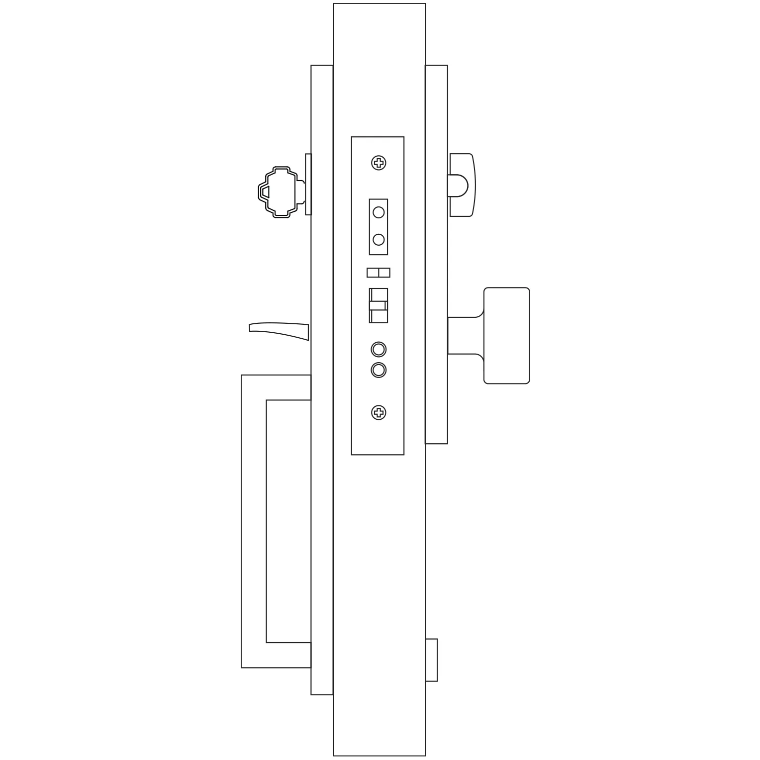 F20 - Always locked on the outside