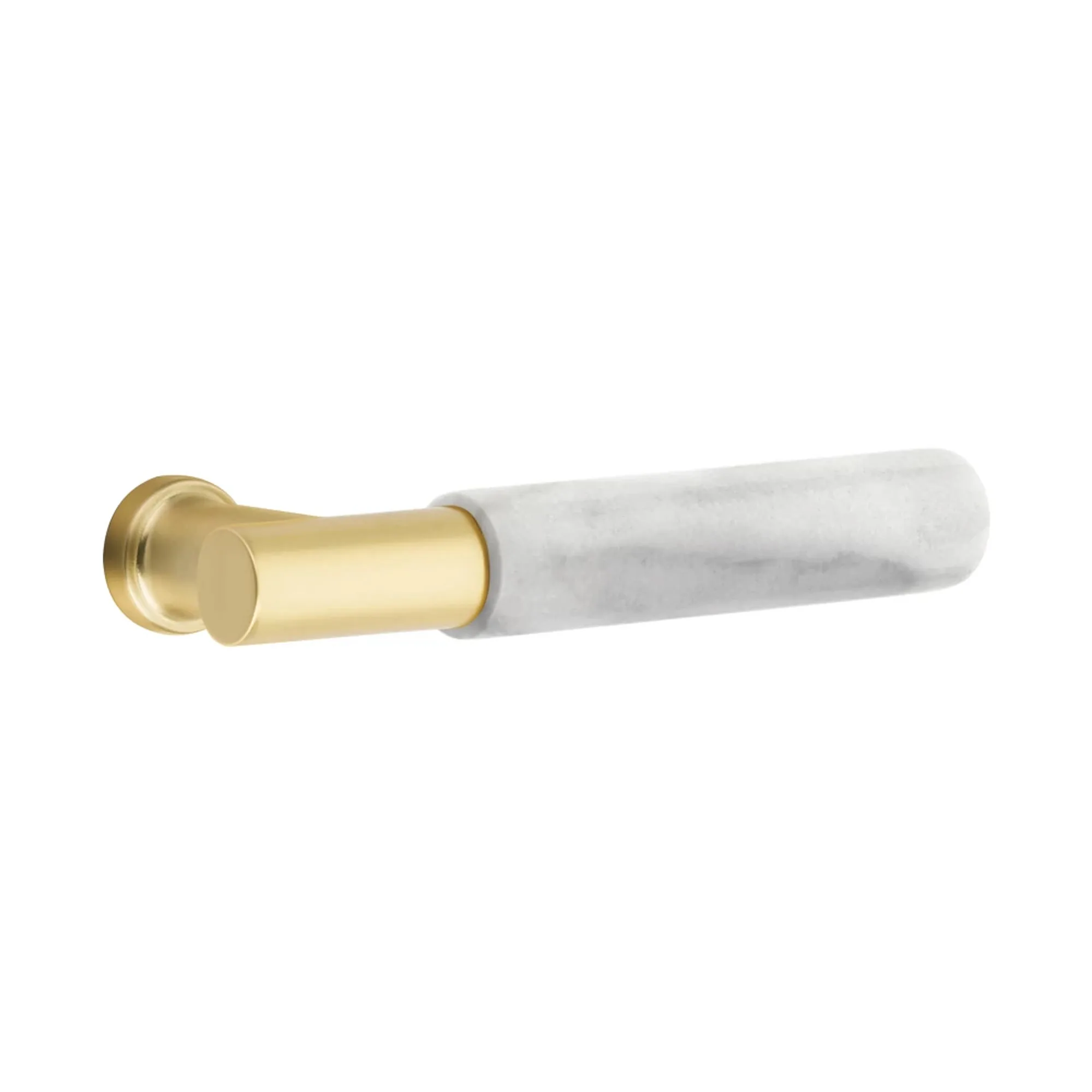 T-Bar White Marble Lever