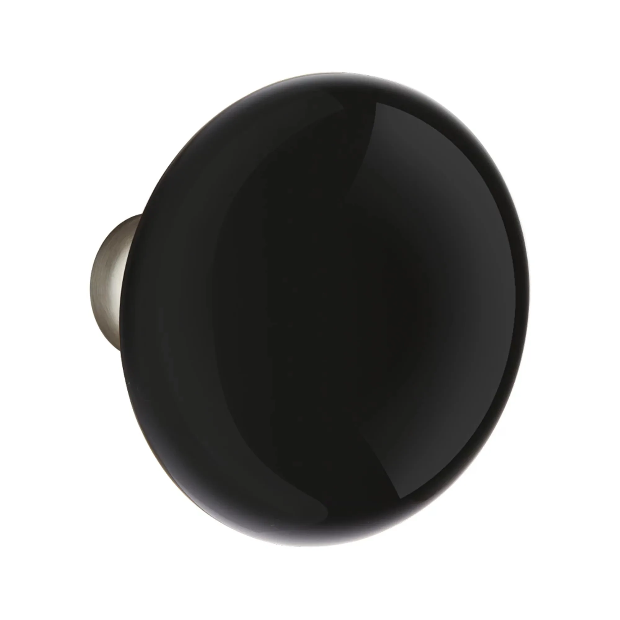 Ebony Porcelain Knob